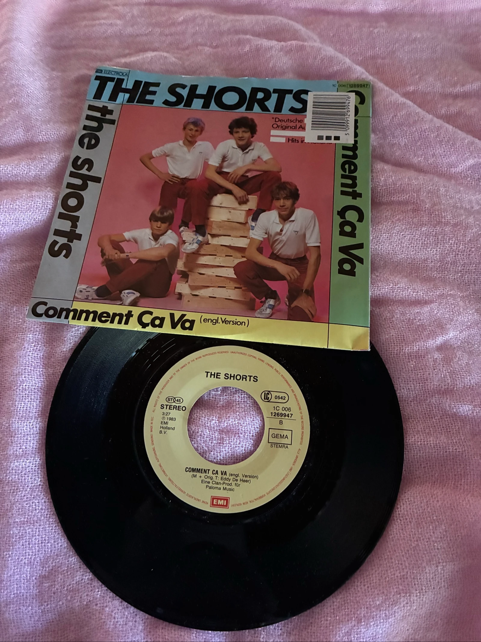 Vinyle 45 tours The Shorts